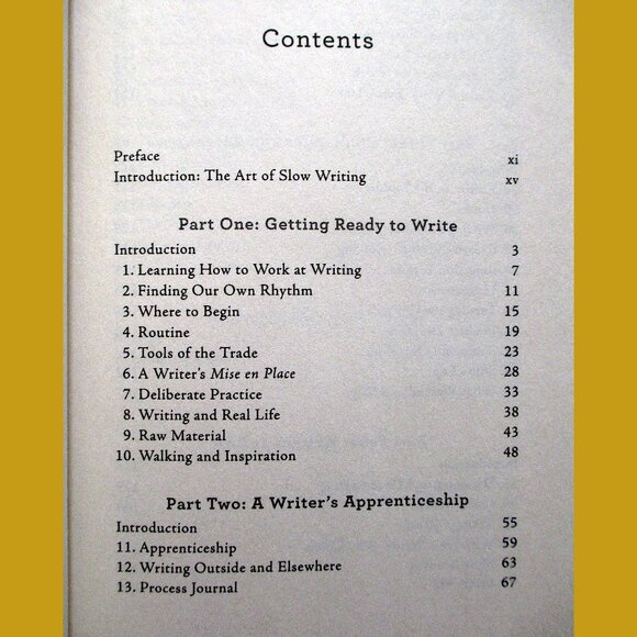 Book - The Art of Slow Writing: Reflections on Time, Craft, and Creativity - Picture 3 of 10